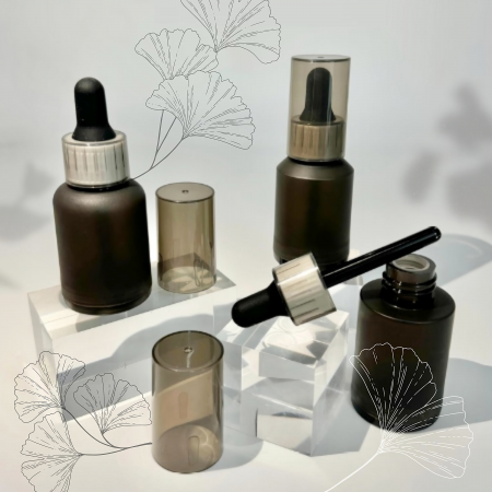 SO EASY TO RECYCLE!  Round PP Dropper Bottles - Skin Game serie - PP Dropper Bottles - Skin game serie